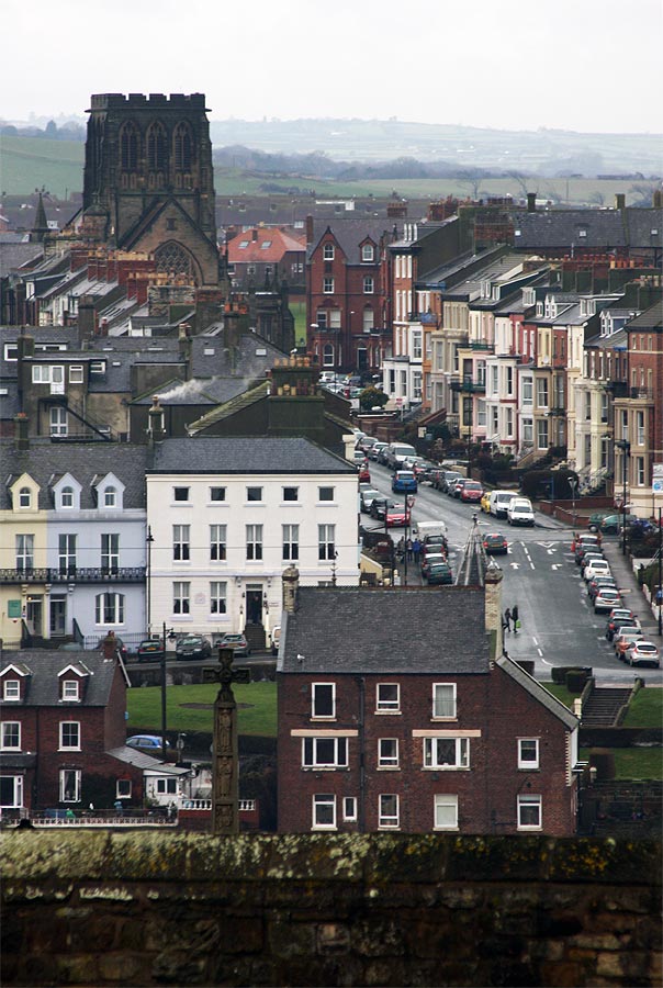 Whitby as viewed from the Abbey