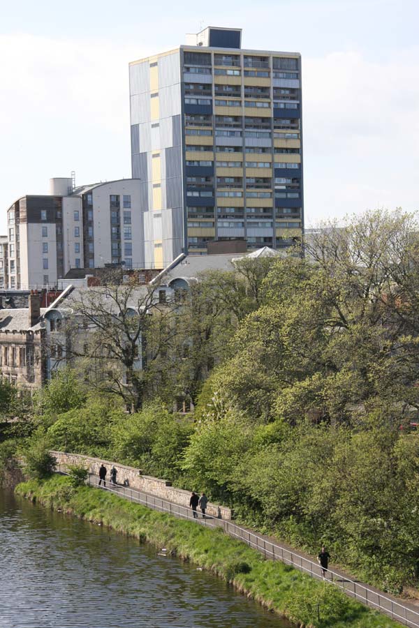 Highrise over Leith