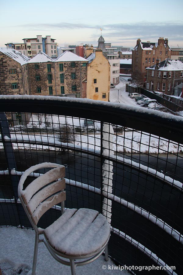 Snowy days in Leith