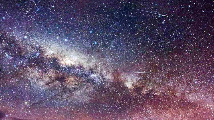 Meteors - Southern Alps NZ