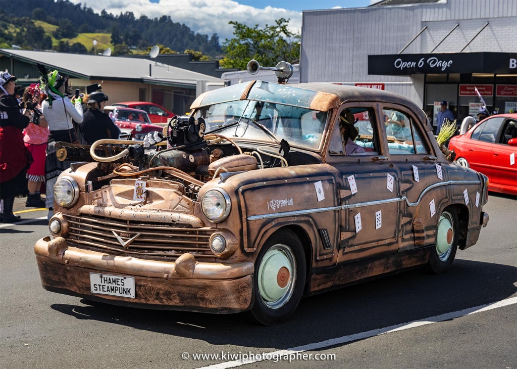 Steampunk Thames 2024 - Steampunk car