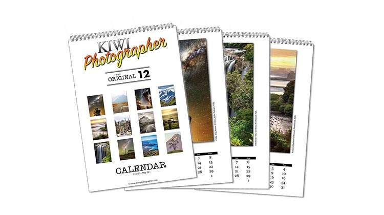 Kiwi Photographer - Calendar for Sale